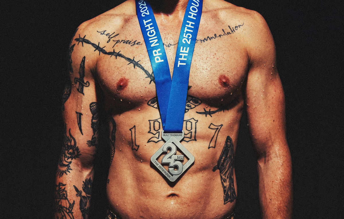 25TH Finisher medal