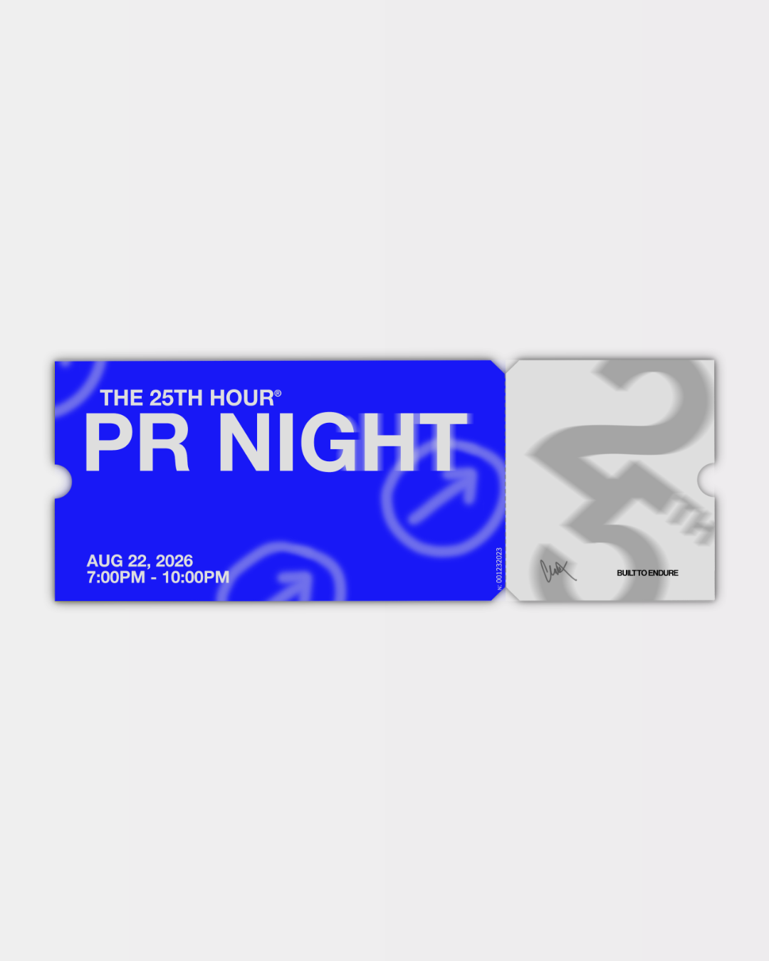 PR Night — General Admission